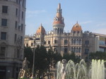 The city of Barcelona...lots of cool architecture.