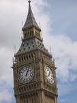 Look kids! There's Big Ben! Only this time, it looks tilted.  Are you sure it's not the Leaning Tower of Pisa??