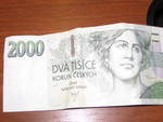A TWO THOUSAND DOLLAR BILL! My life just gets better and better...