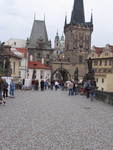 Entrance to the Charles Bridge.