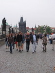My lousy attempts at getting pictures on the Charles Bridge.  Darn tourists kept getting in the way!