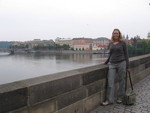 Me, on the Charles Bridge.